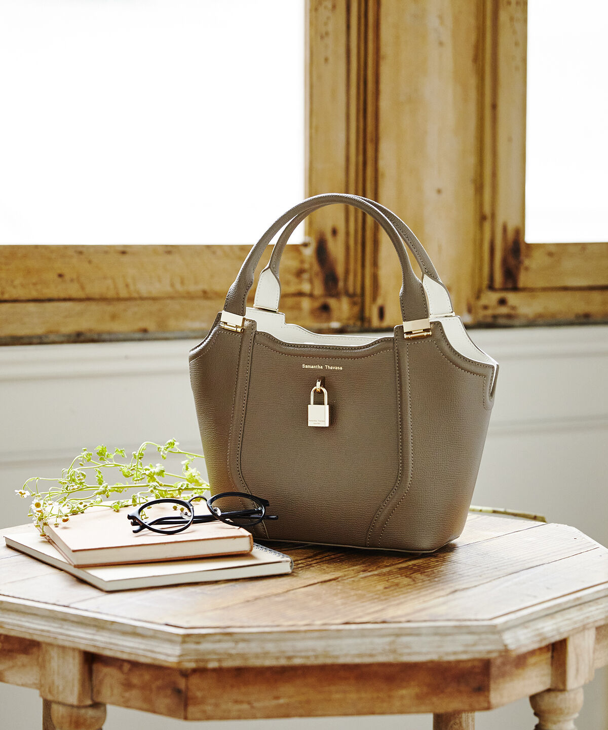 Samantha Thavasa「カッティングデザイン トートバッグ」|ハンドバッグ|