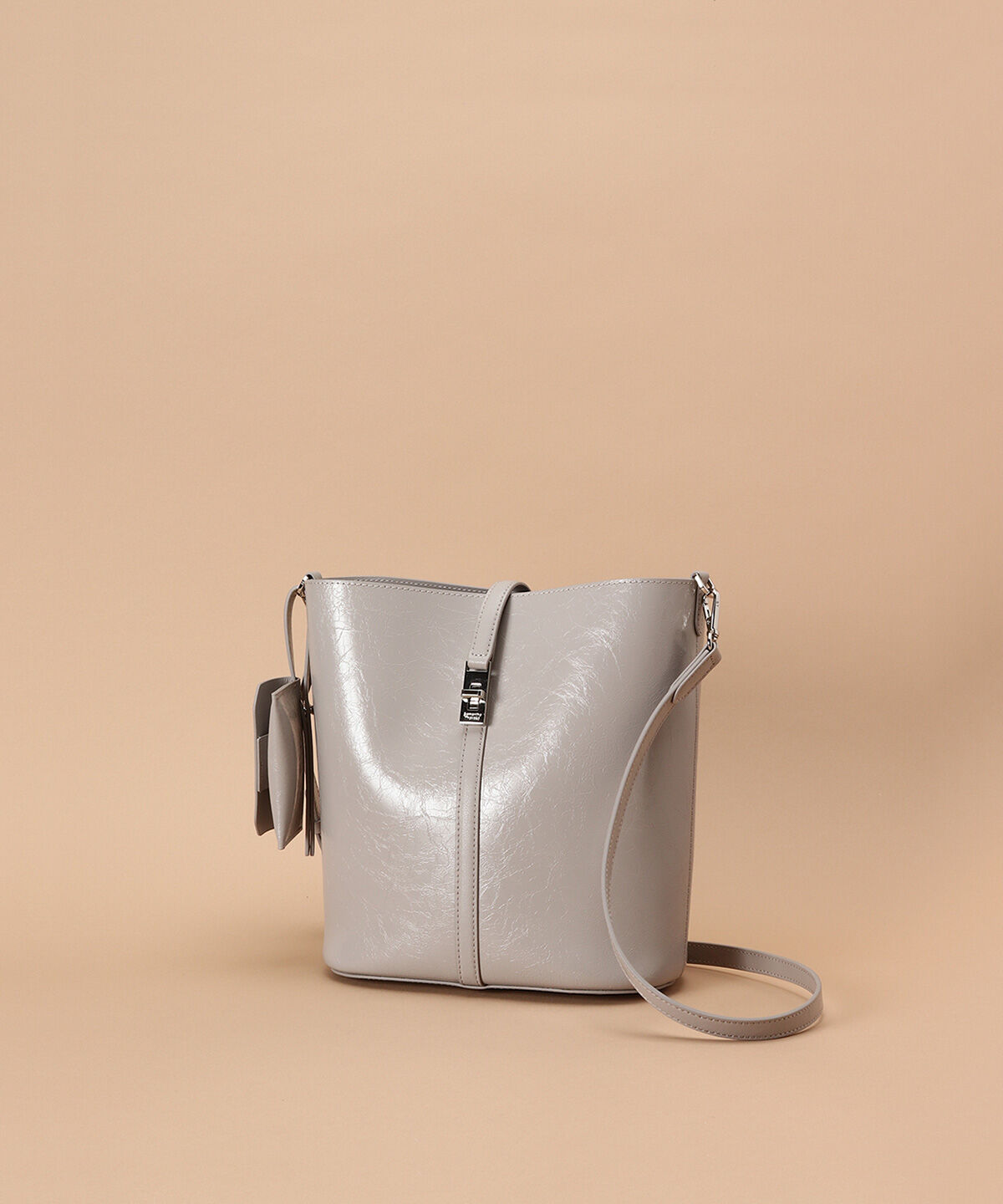 Samantha Thavasa「クラックレザーバケットバッグ」|ハンドバッグ|