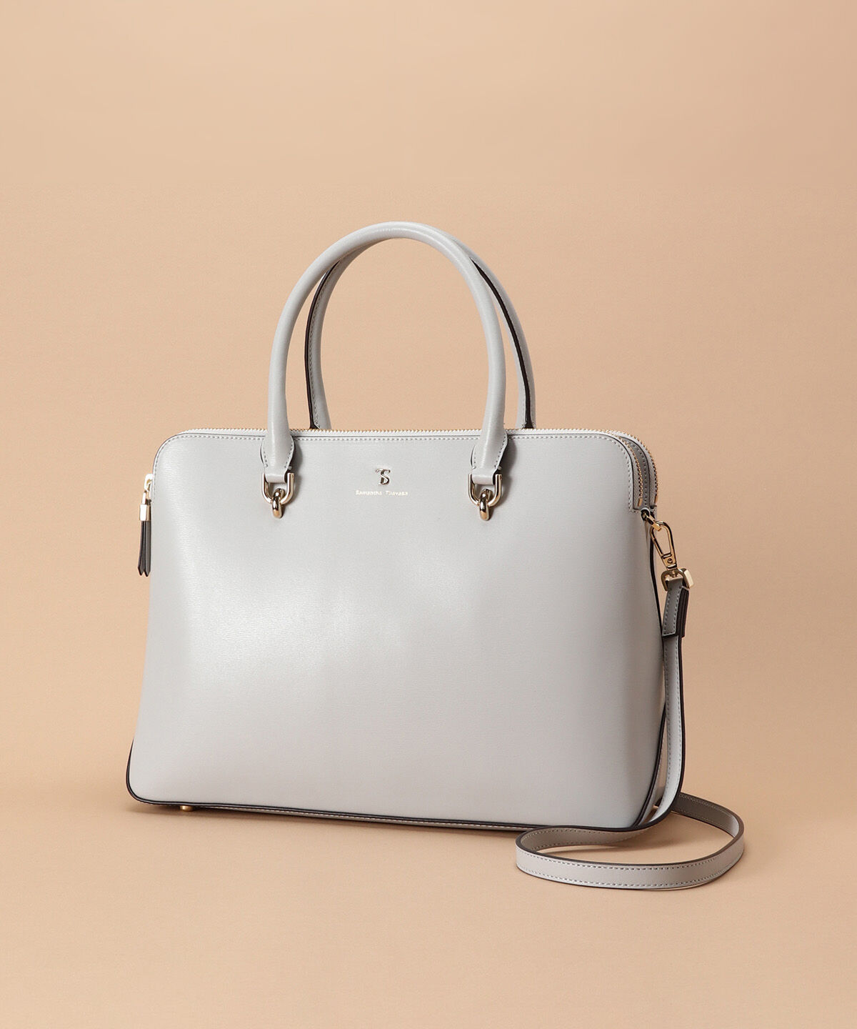 Samantha Thavasa「シンプルスクエア ハンドバッグ 大サイズ」|ハンドバッグ|