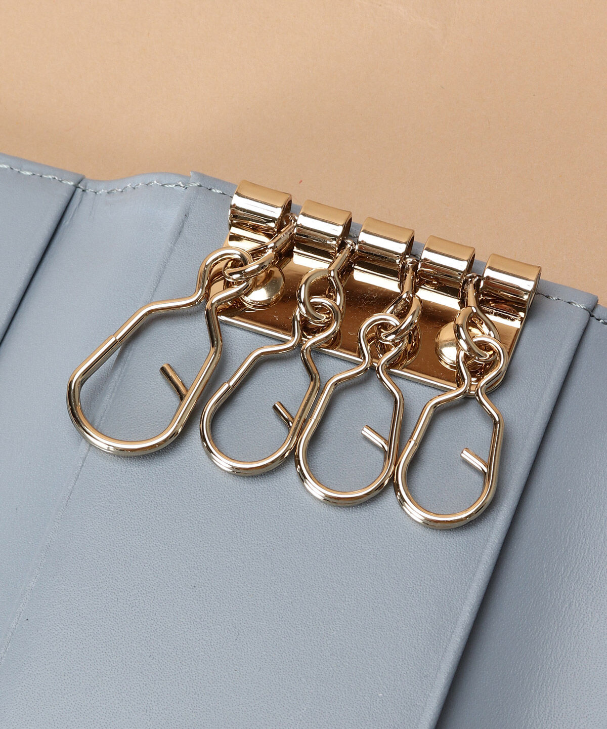 Samantha Thavasa「バイカラーエッジ キーケース」|キーケース|