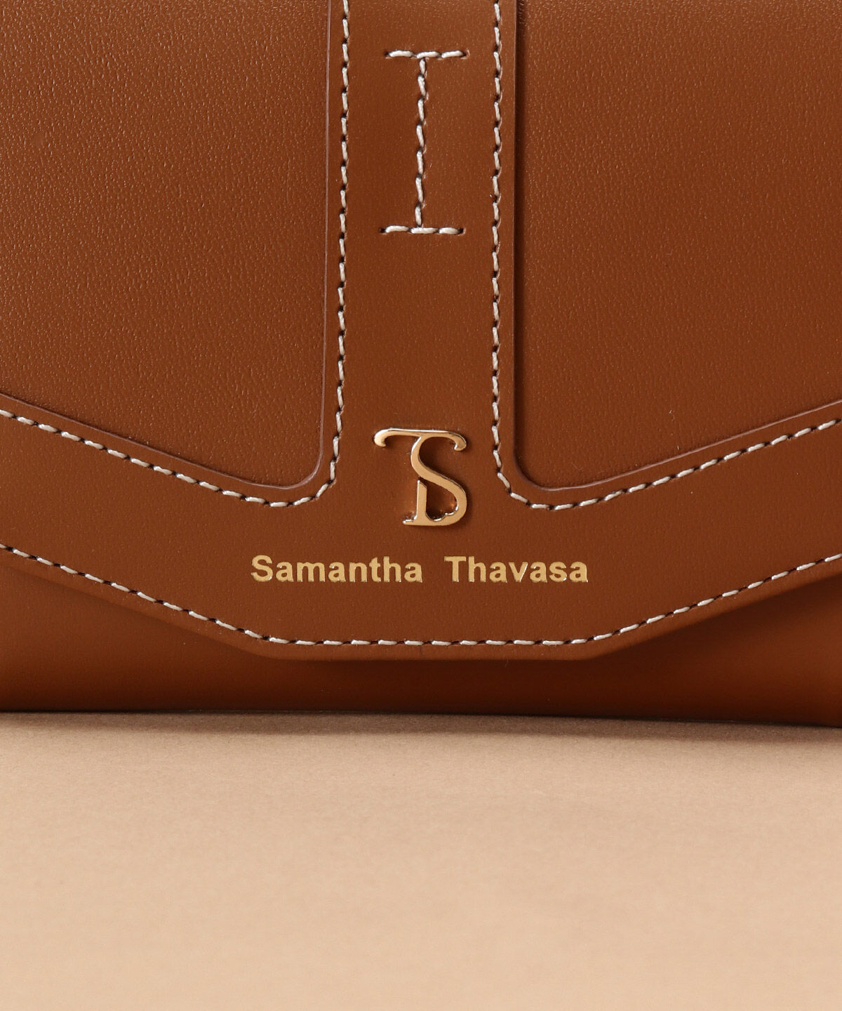 Samantha Thavasa「ステッチデザイン 三つ折り財布」|財布|
