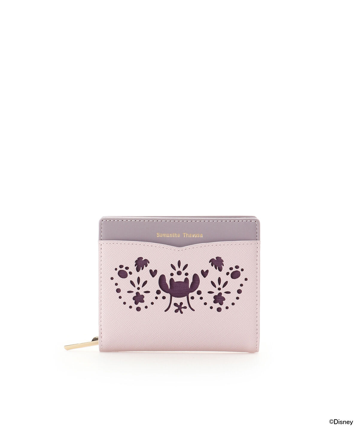 Samantha Thavasa「「スティッチ」&「エンジェル」コレクション 折財布」|財布|ラベンダー