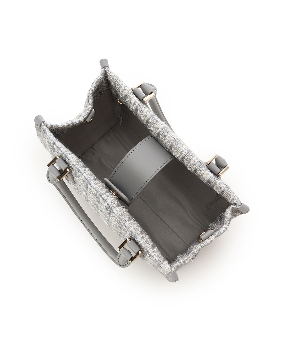 Samantha Thavasa「[Holiday Collection]ファンシーツイード スクエアハンドバッグ」|ハンドバッグ|