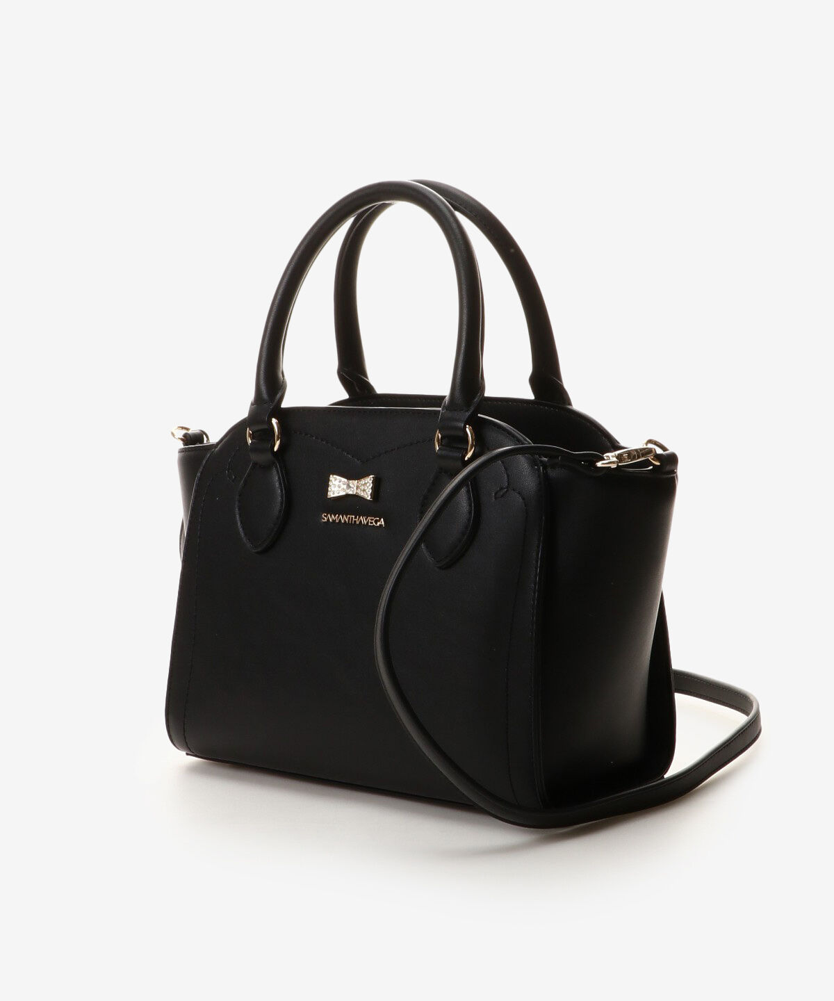 Samantha Vega「ビジューリボントートバッグ」|ハンドバッグ|