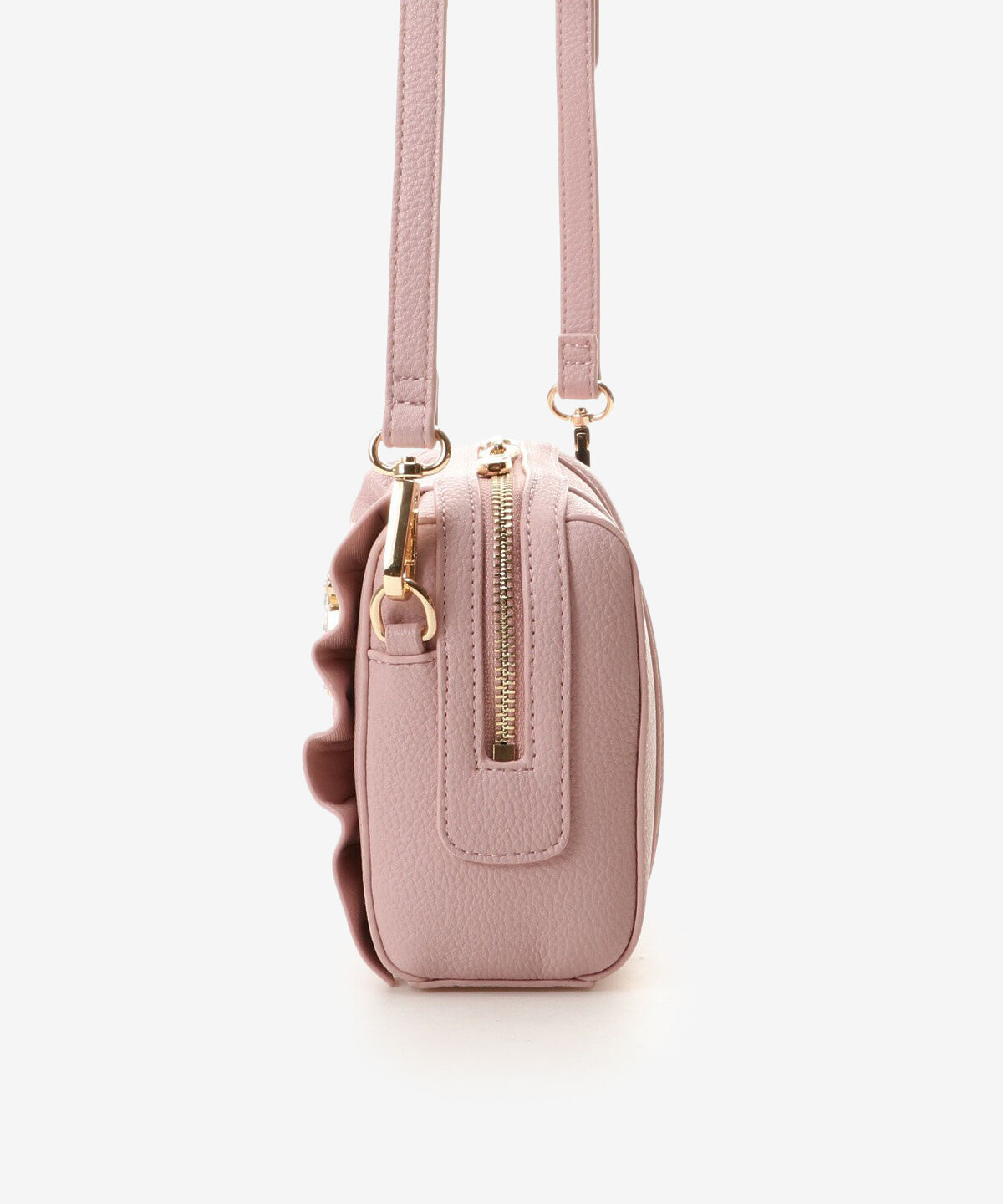 Samantha Vega「ビジューフリルショルダーバッグ」|ショルダー・メッセンジャー|