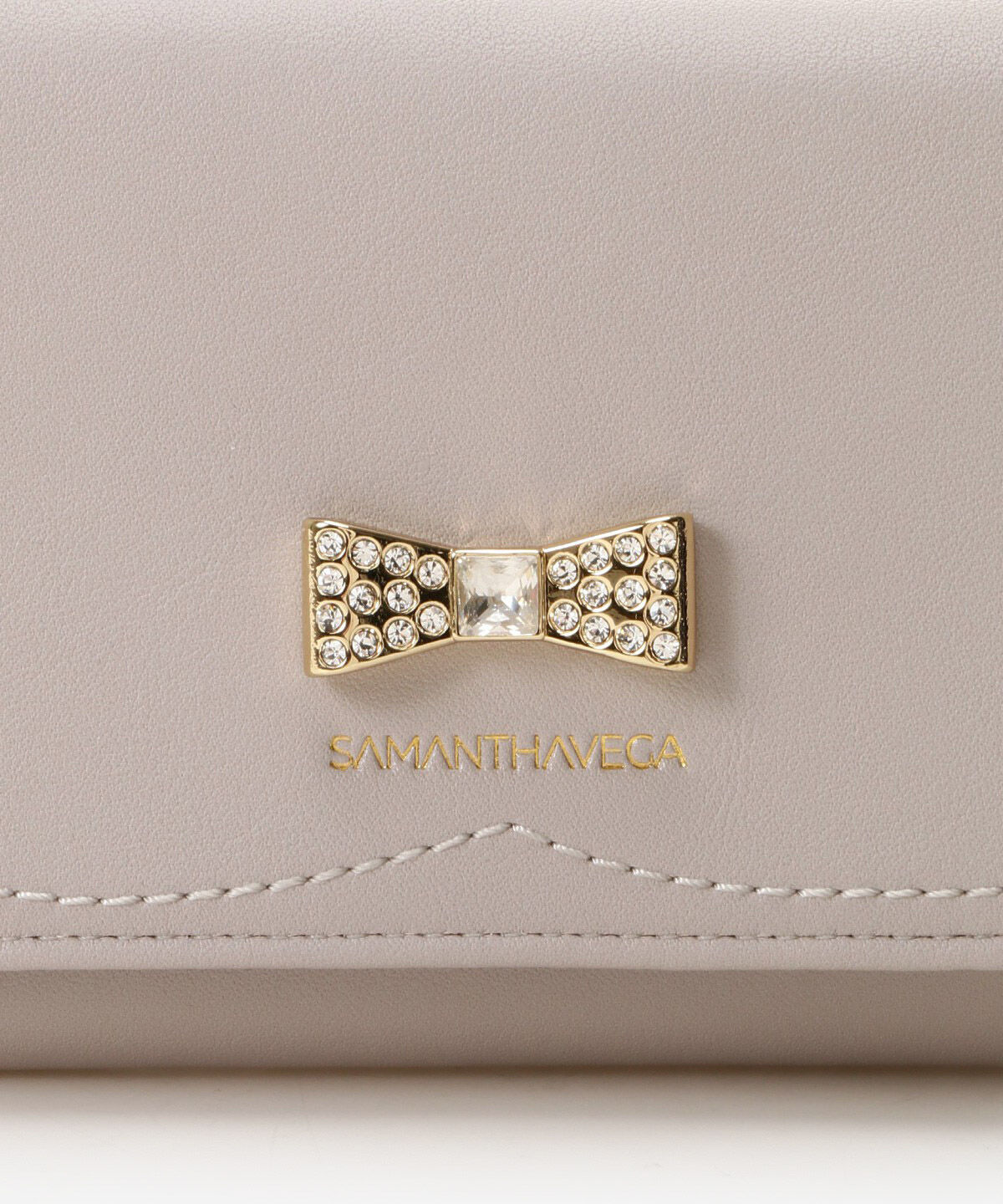 Samantha Vega「ビジューリボン　折財布」|財布|