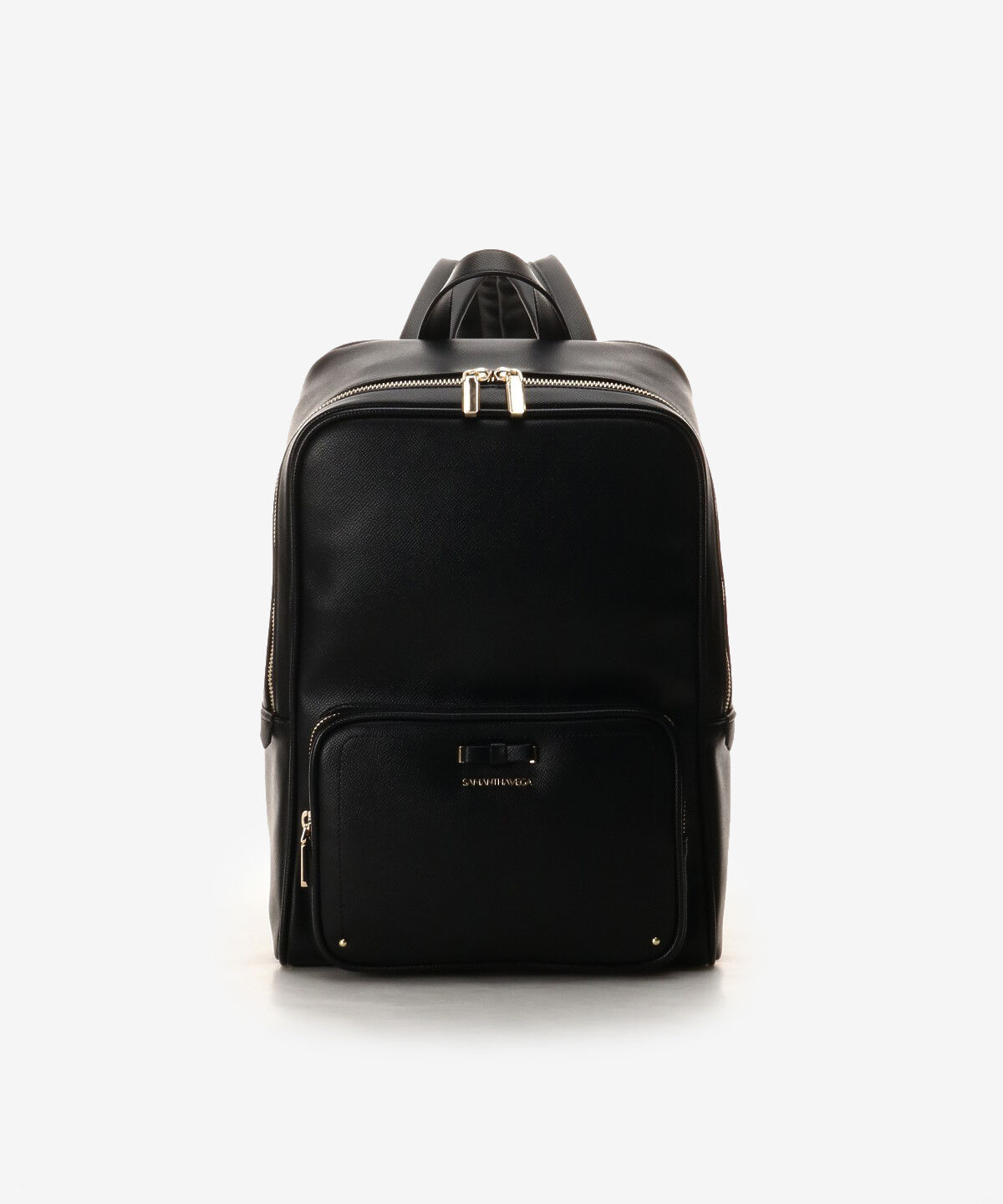 Samantha Vega「シンプルリボンA4リュック」|リュック|ブラック