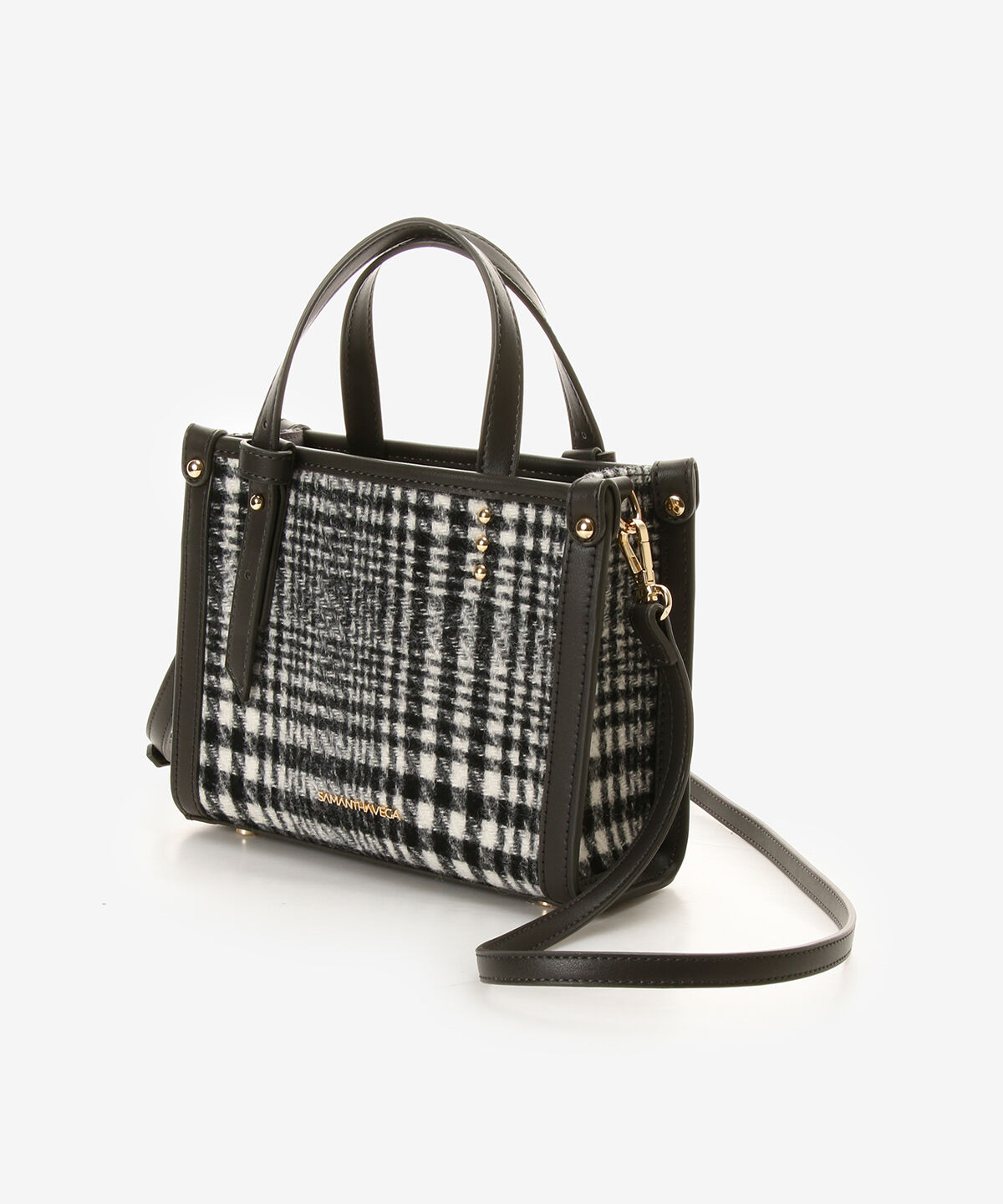 Samantha Vega「チェック横型ショルダーバッグ」|ショルダー・メッセンジャー|