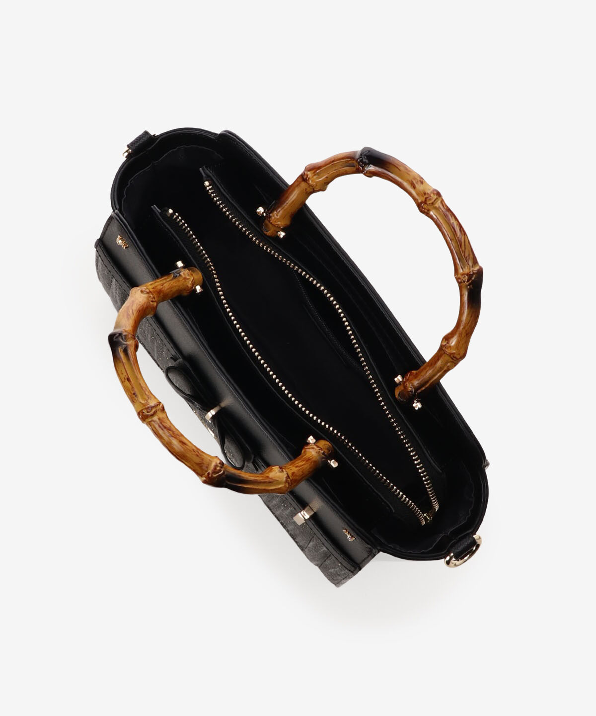 Samantha Vega「マテリアルアクセントリボンハンドバッグ」|ハンドバッグ|