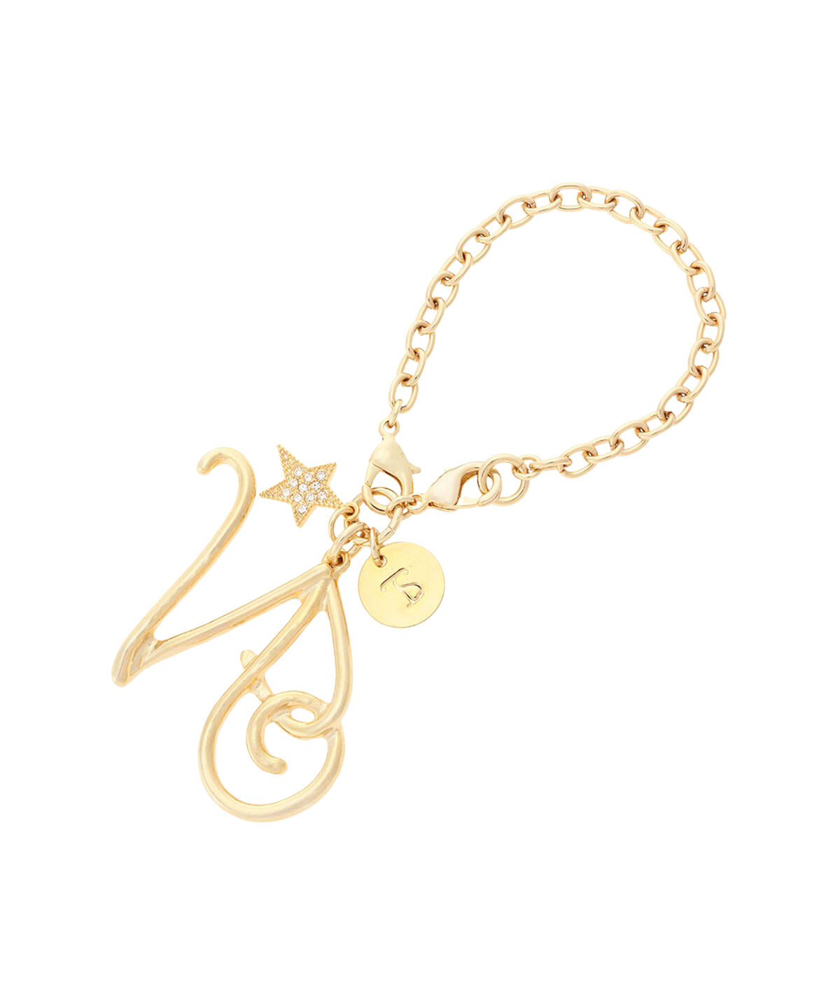 Samantha Vega「スタンダードイニシャルチャーム(N)」|チャーム・キーホルダー|