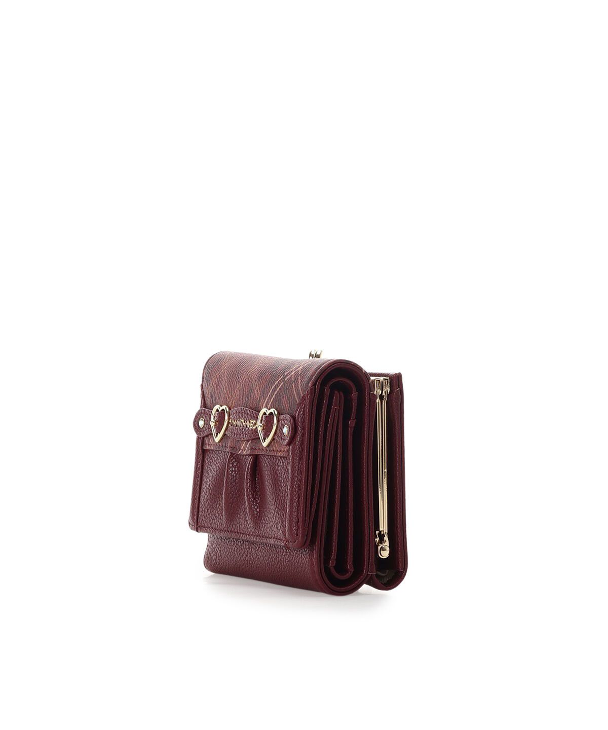 Samantha Vega「チェックハートベルト折財布」|財布|