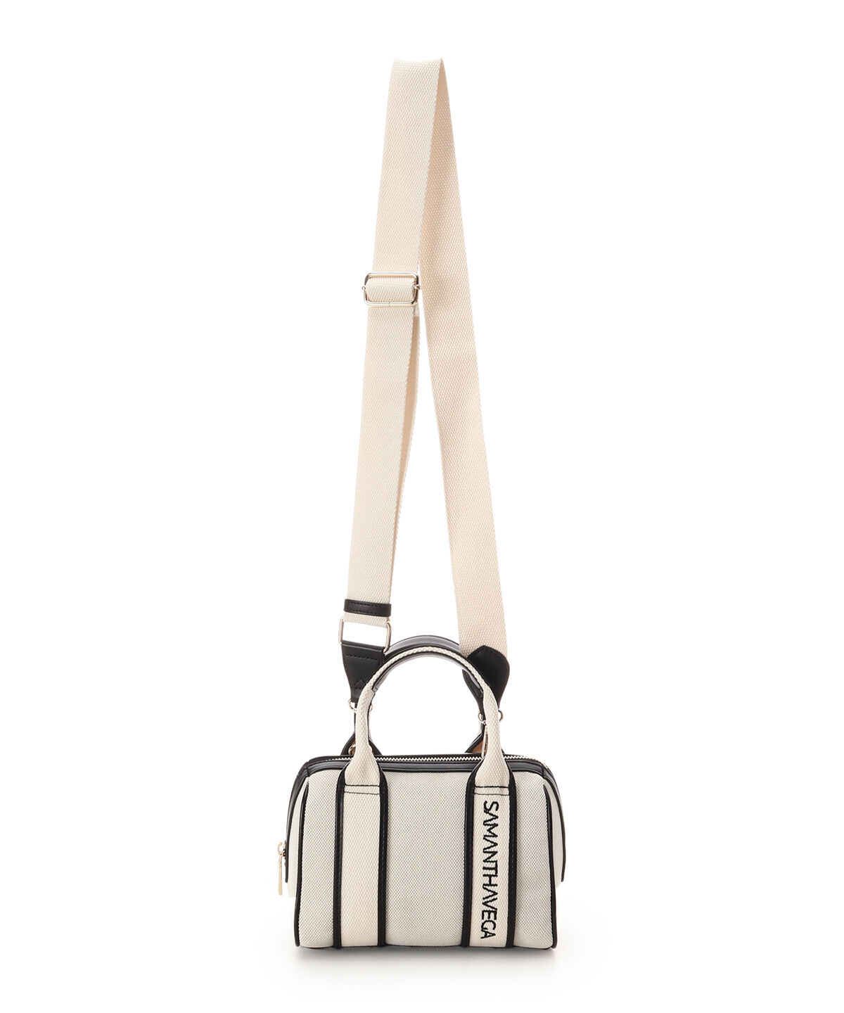 Samantha Vega「ロゴテープミニボストンバッグ」|ボストンバッグ|