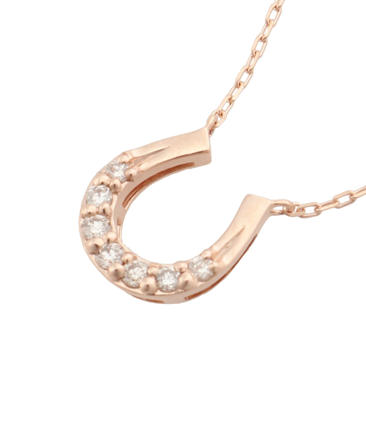 Samantha Tiara「K10 PG 馬蹄ネックレス」|ネックレス|