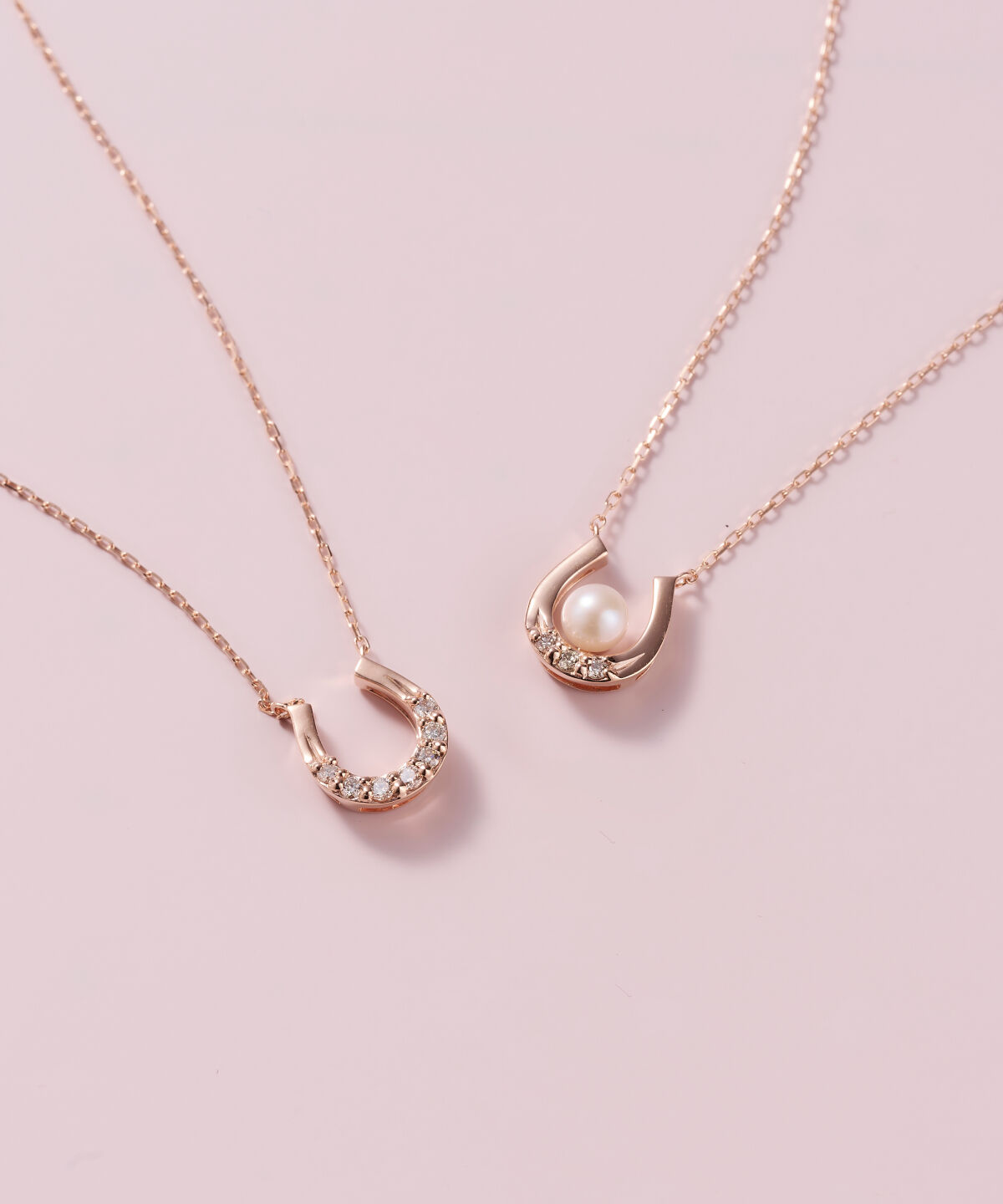 Samantha Tiara「K10 PG 馬蹄ネックレス」|ネックレス|