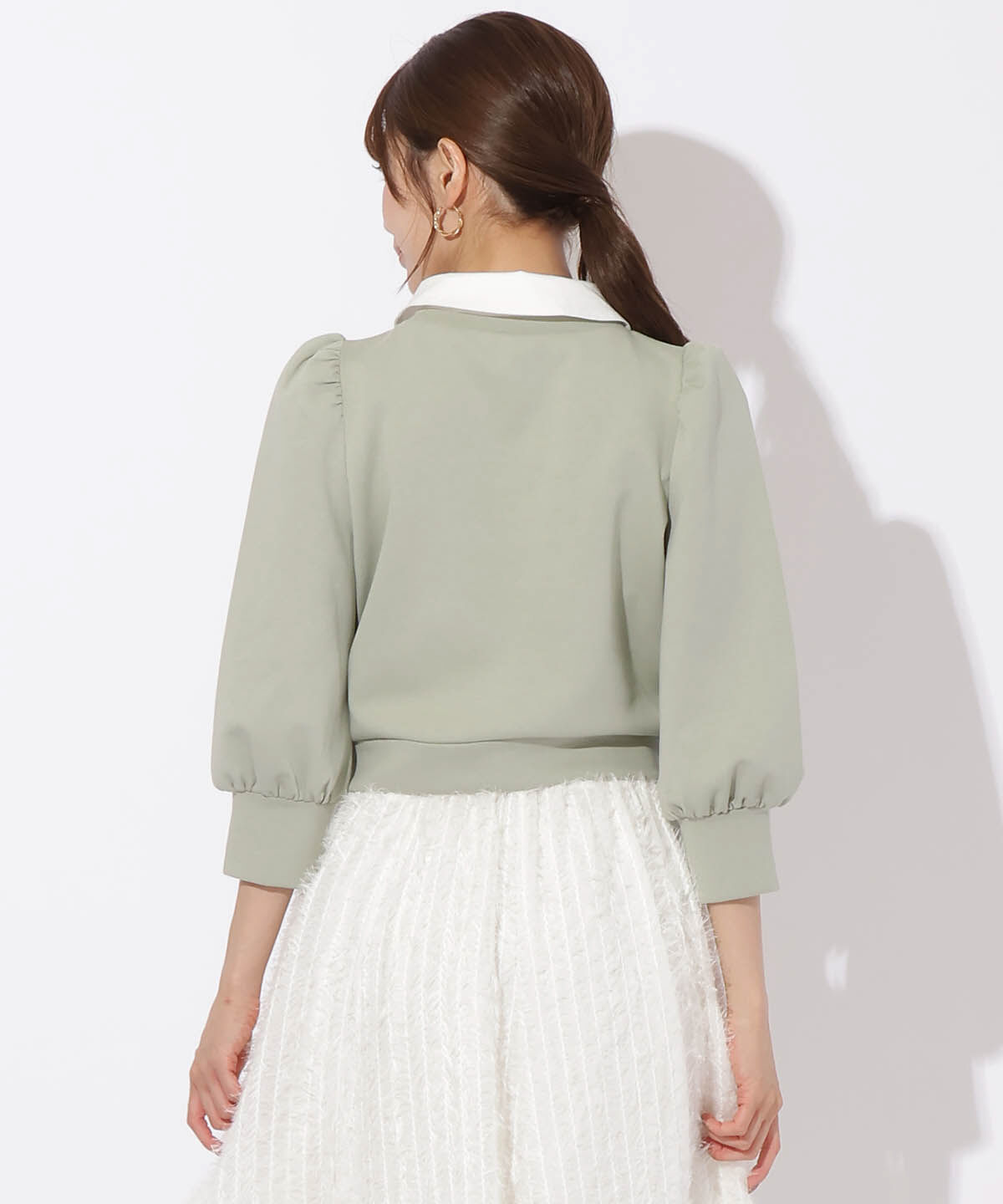 アンドクチュール「襟付きダンボールプルオーバー」|その他|