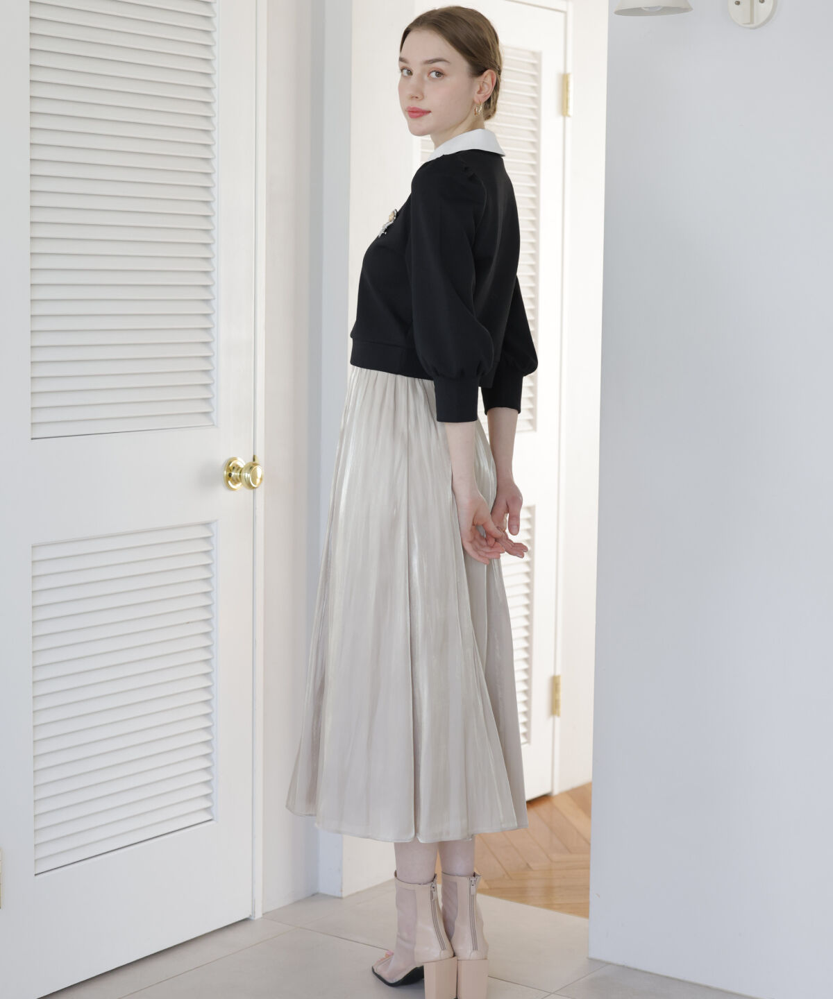 アンドクチュール「襟付きダンボールプルオーバー」|その他|