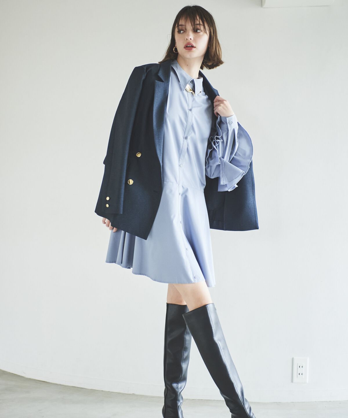 アンドクチュール「ダブルジャケット」|テーラードジャケット|