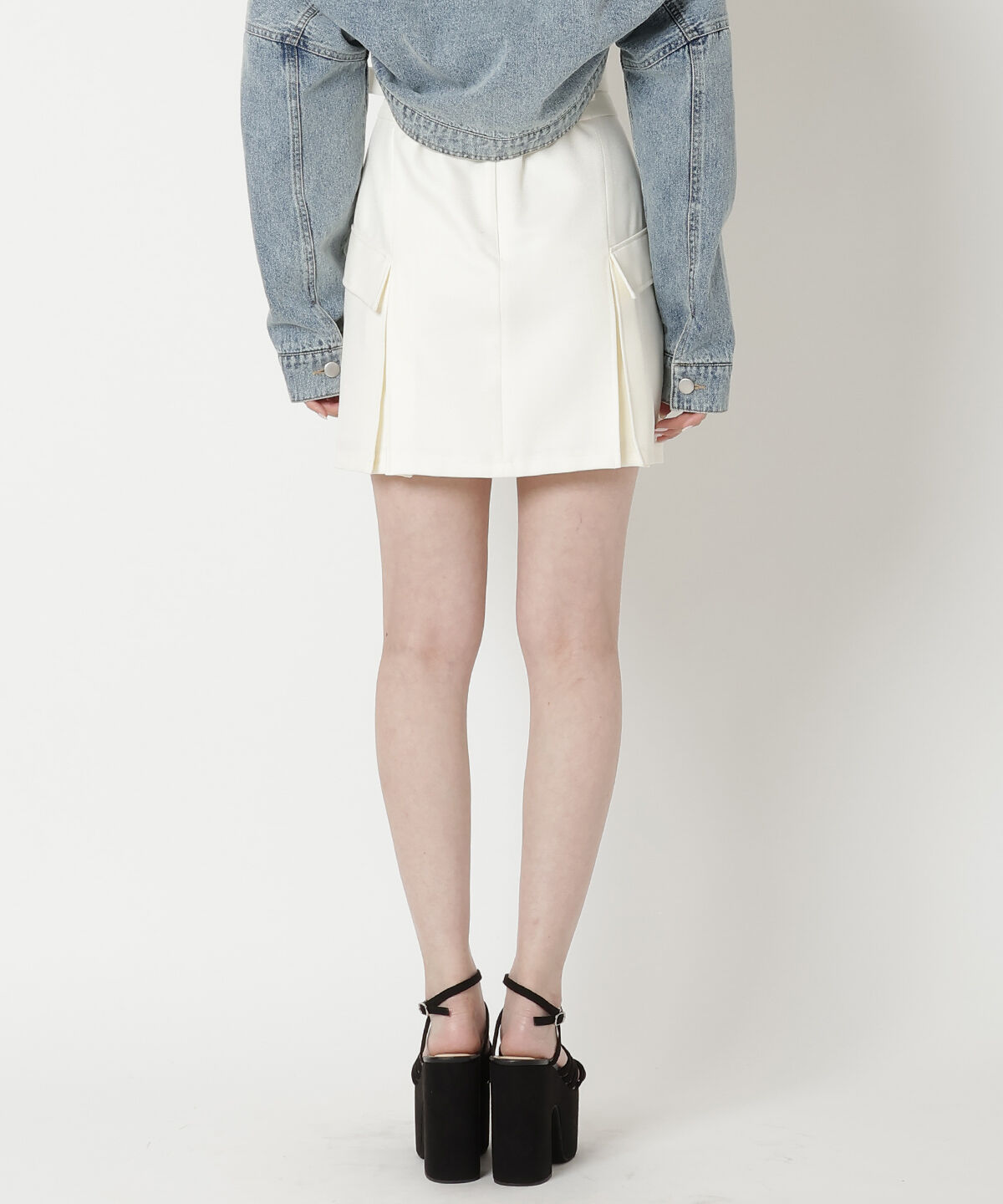 REDYAZEL「カーゴミニスカート」|台形|