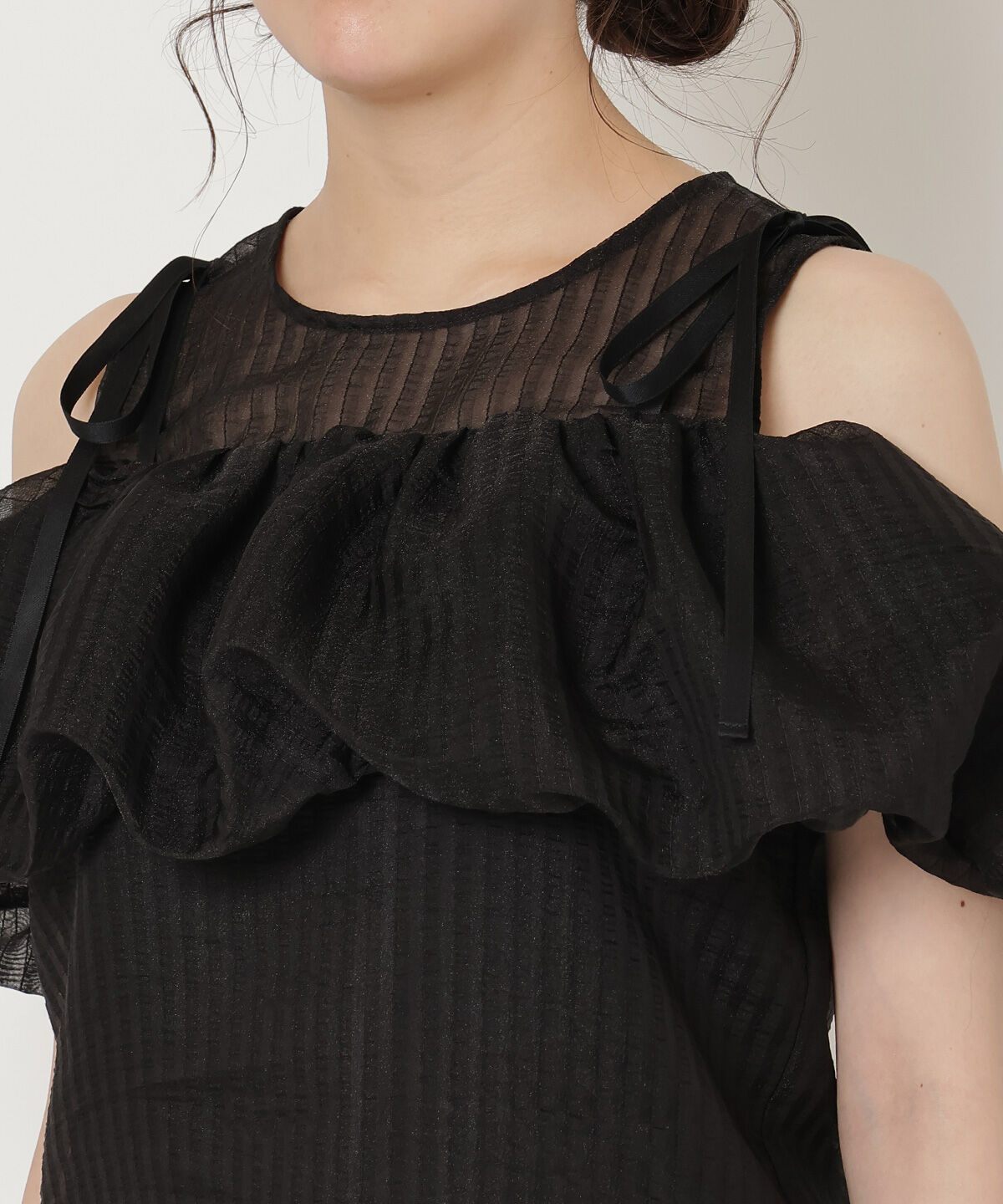 REDYAZEL「ストライプシアートップス」|Tシャツ・カットソー|