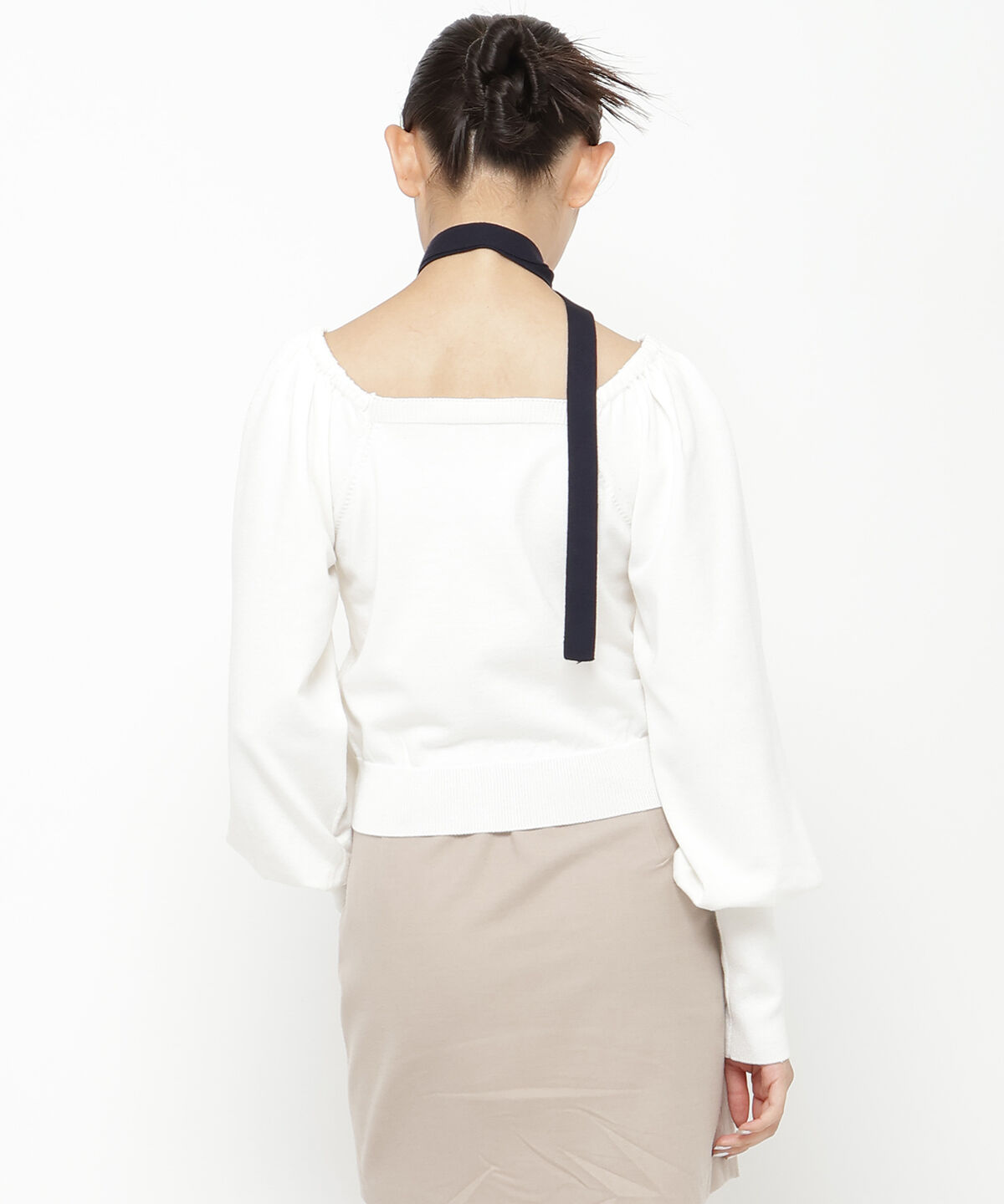 REDYAZEL「ネックベルトニットトップス」|ニット・セーター|