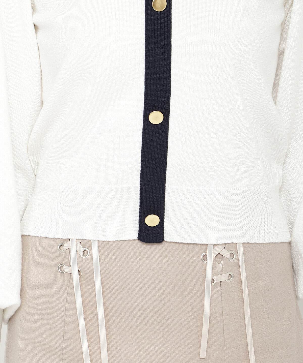 REDYAZEL「ネックベルトニットトップス」|ニット・セーター|