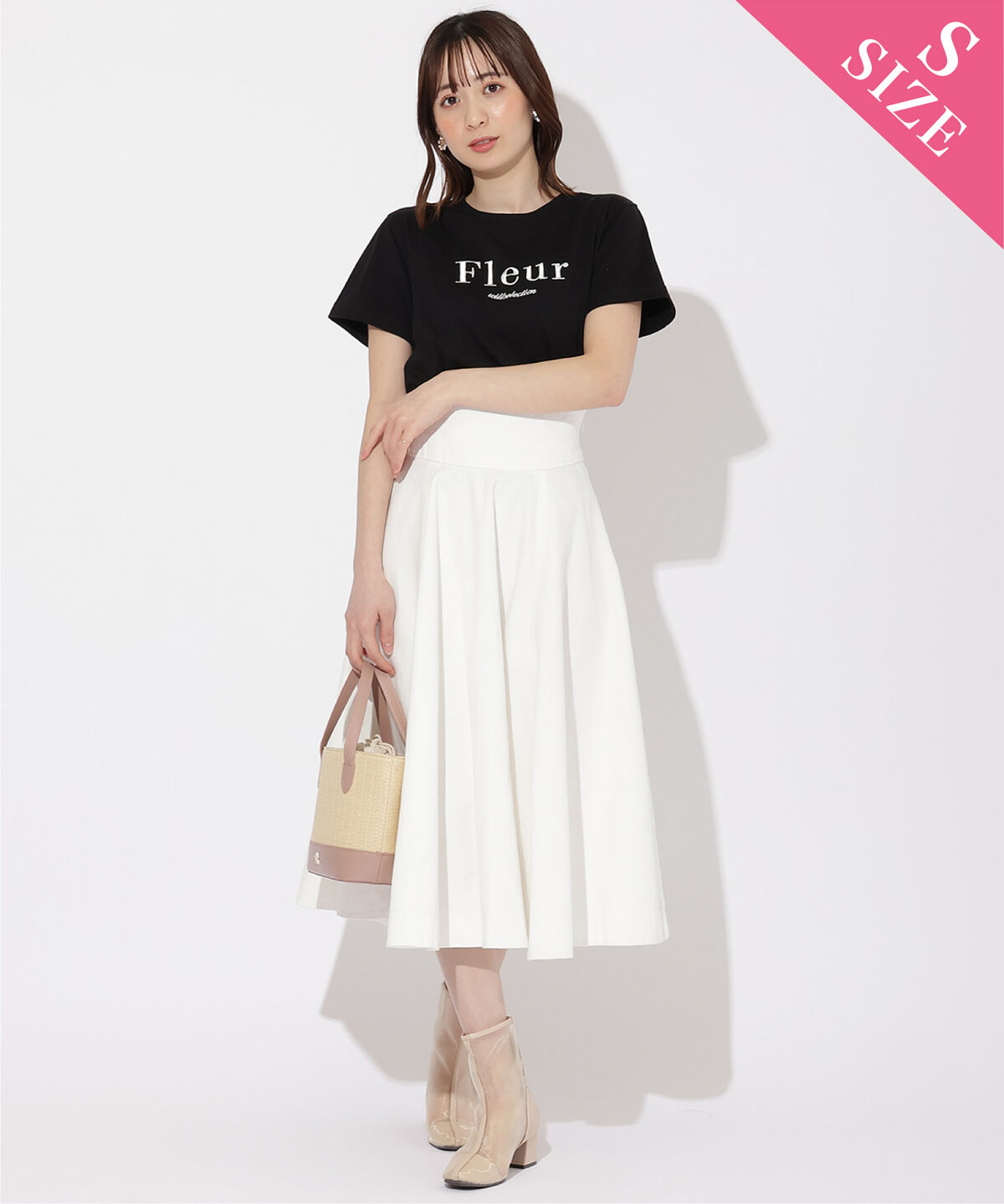 WILLSELECTION「デニムフレアスカート」|スカート|オフ