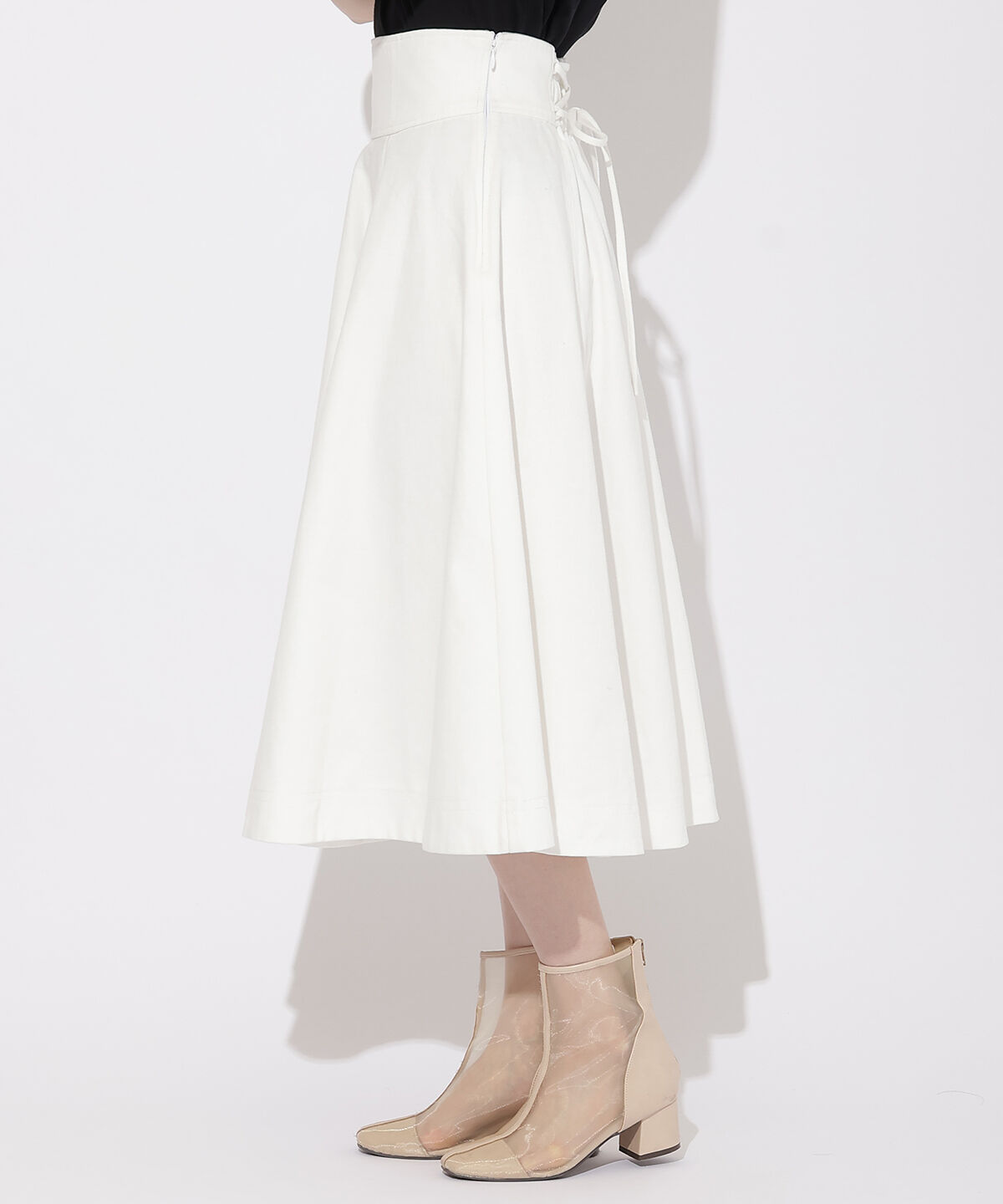 WILLSELECTION「デニムフレアスカート」|スカート|