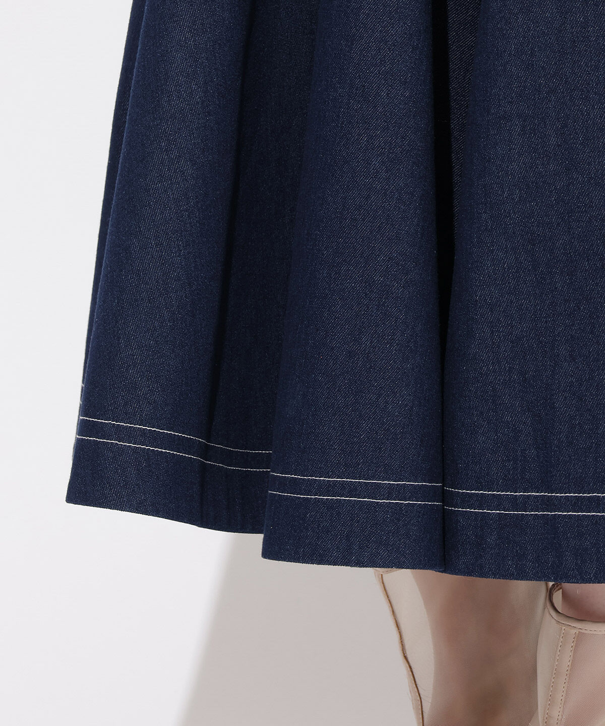 WILLSELECTION「デニムフレアスカート」|スカート|