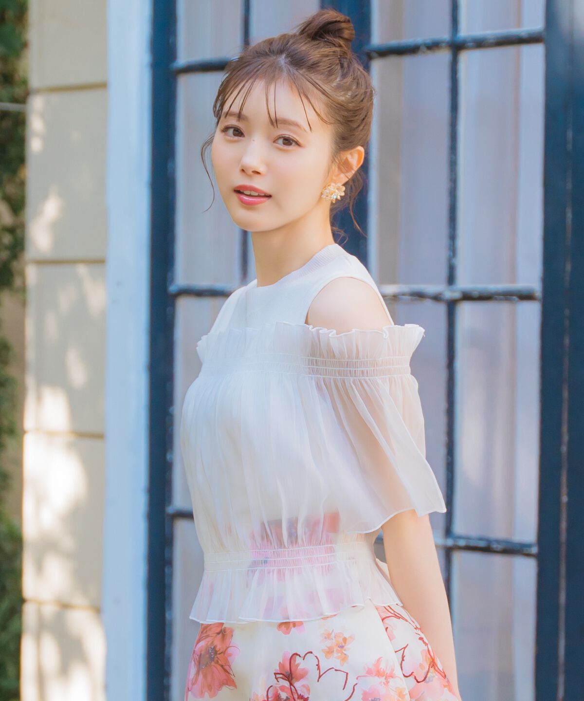 WILLSELECTION「レイヤード風オフショル半袖プルオーバー」|Tシャツ・カットソー|