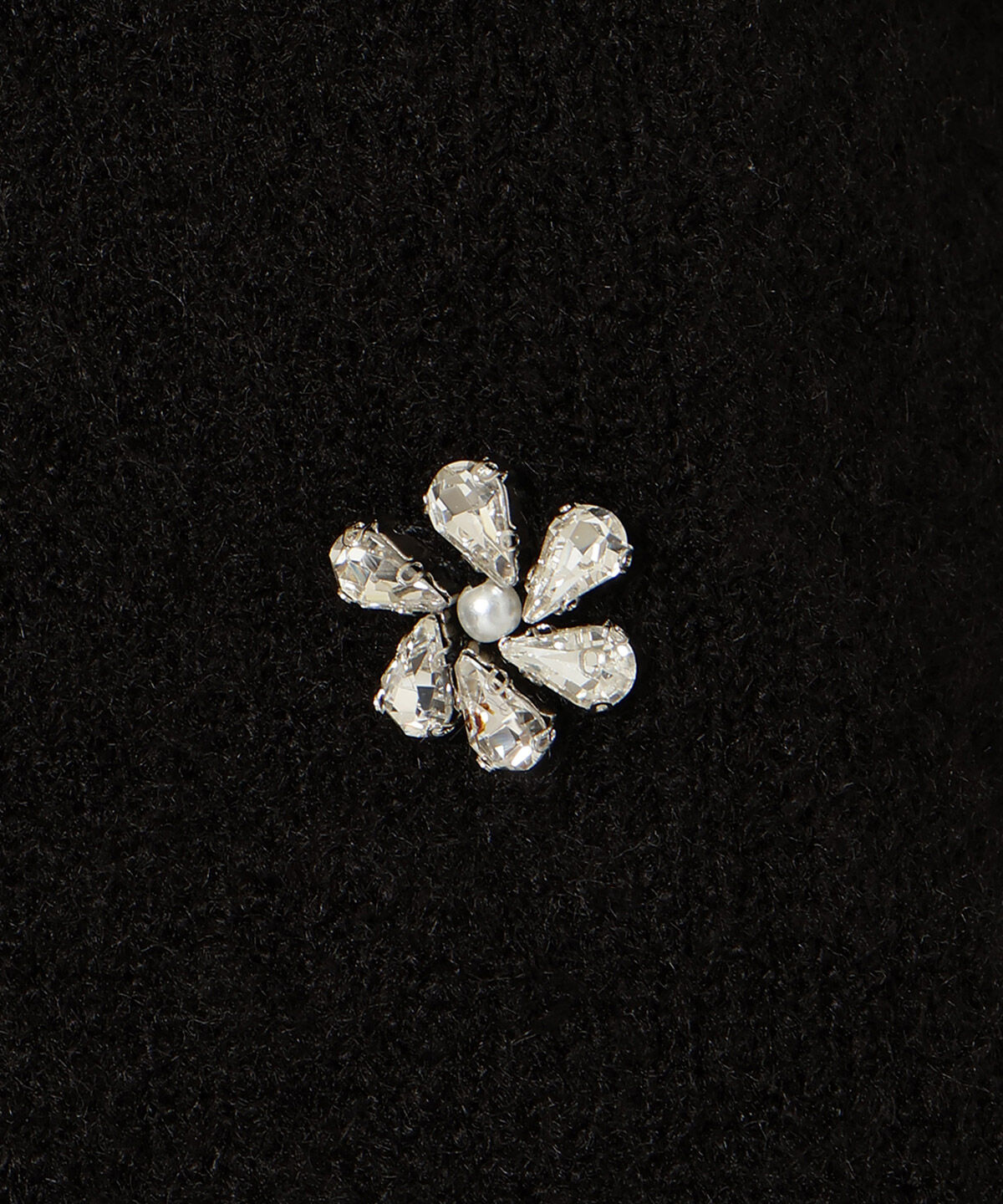 WILLSELECTION「ビジューハイネックニットプルオーバー」|ニット・セーター|