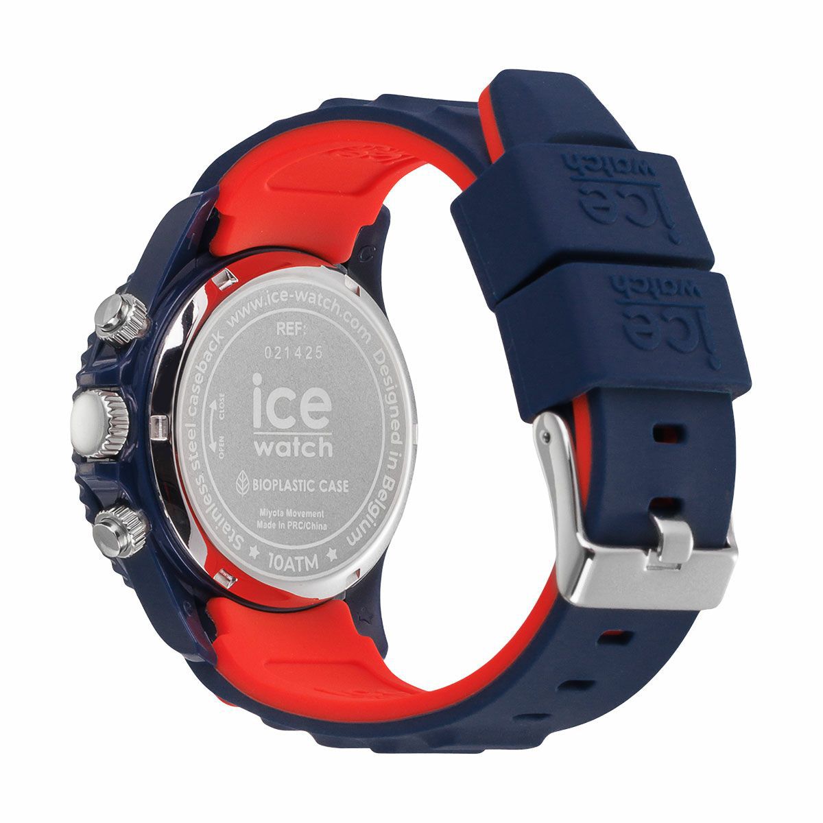 ICE-WATCH「〈ICE-WATCH(ｱｲｽｳｫｯﾁ)〉ICE chrono ﾀﾞｰｸﾌﾞﾙｰﾚｯﾄﾞ ﾐﾃﾞｨｱﾑ」|腕時計|