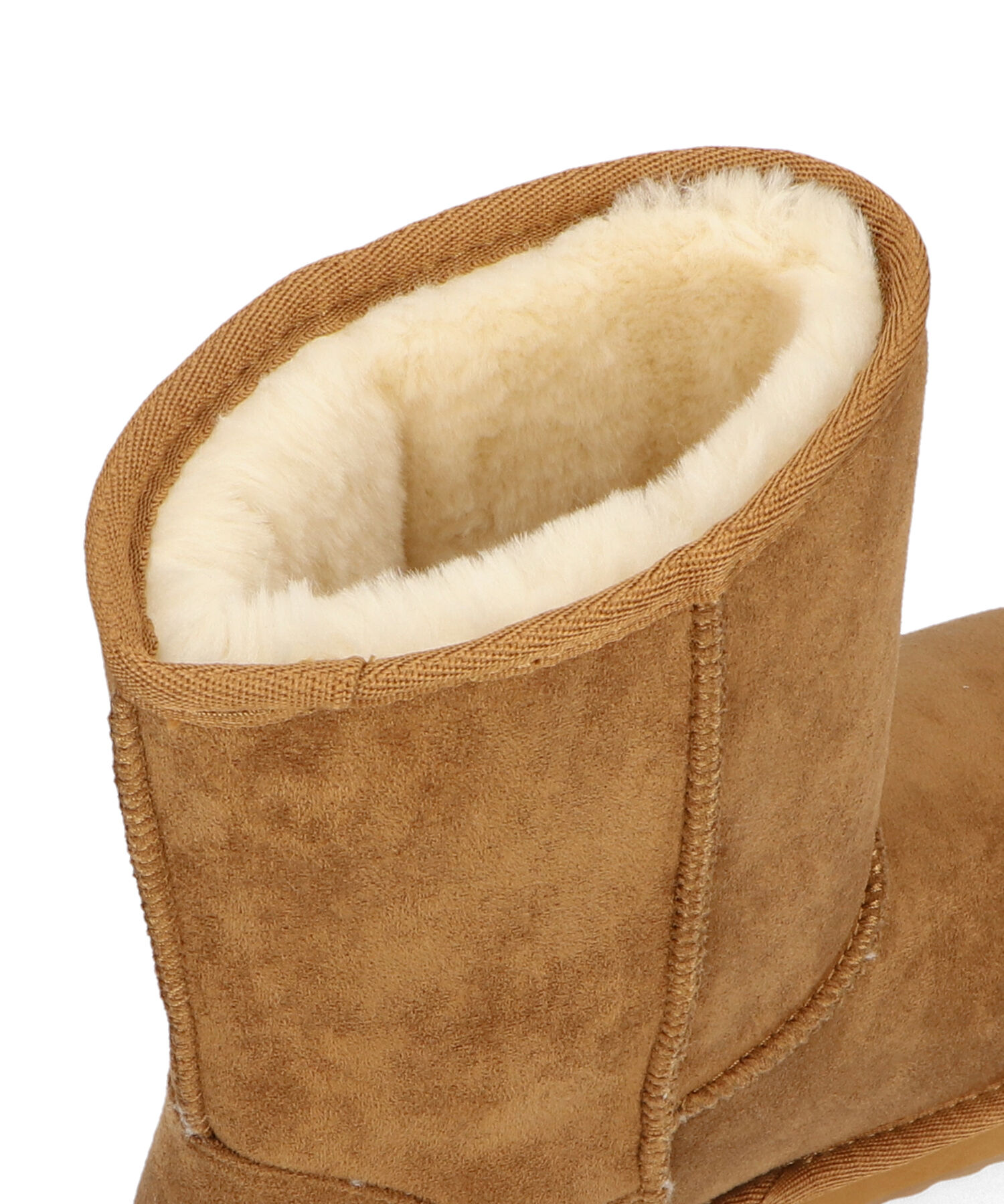 ORiental TRaffic「【累計2万足突破】  ミドル ムートン ブーツ /25401 折り返しても使える！ 防寒」|ショートブーツ|