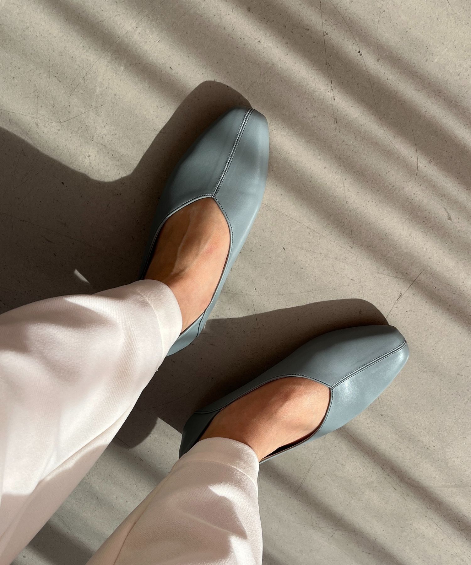 ORiental TRaffic「センターシームバブーシュ/41107」|パンプス|BLUE