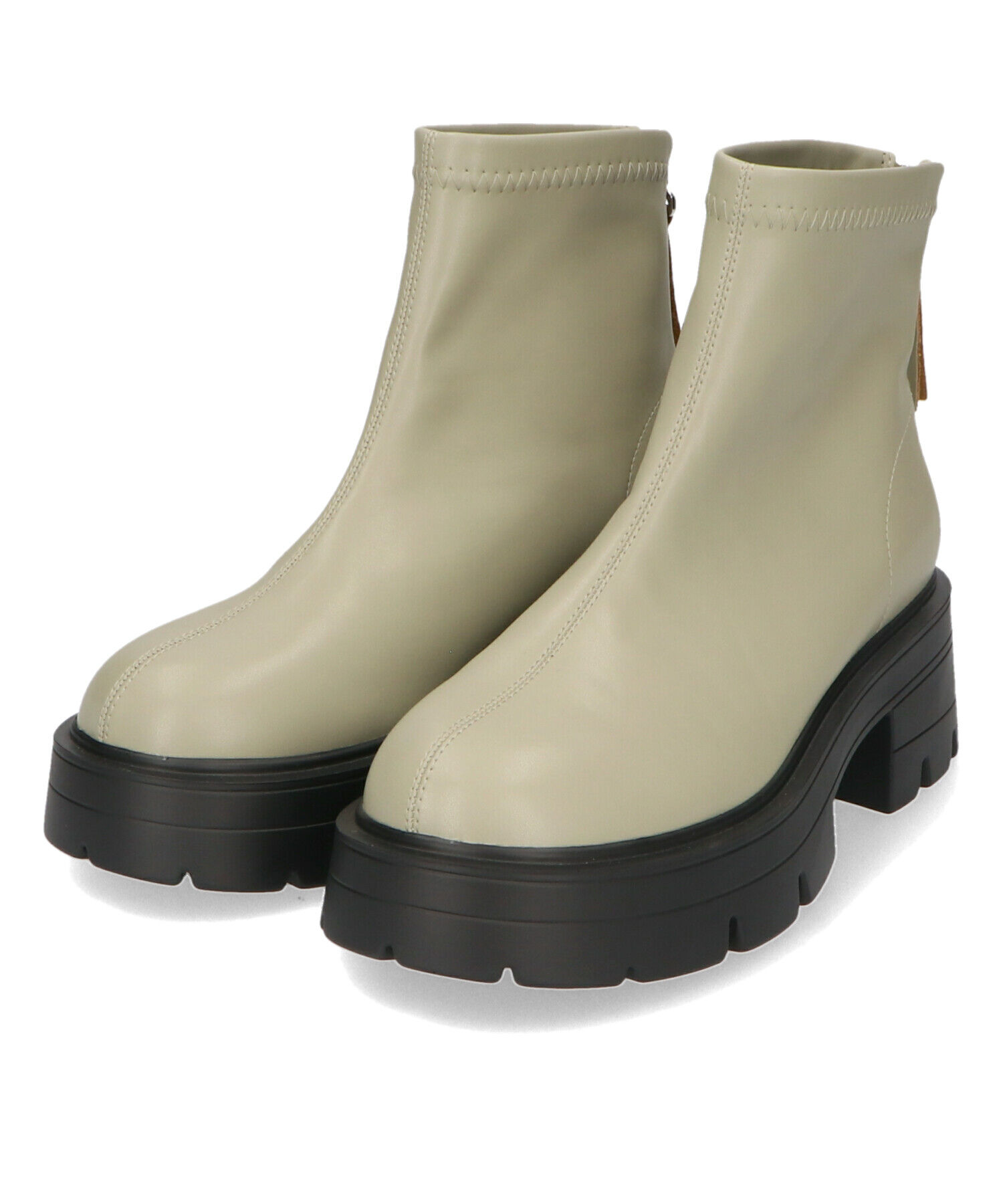 ORiental TRaffic「●2024秋冬新作●ソフトレザー厚底ショートブーツ/41416」|ショートブーツ|