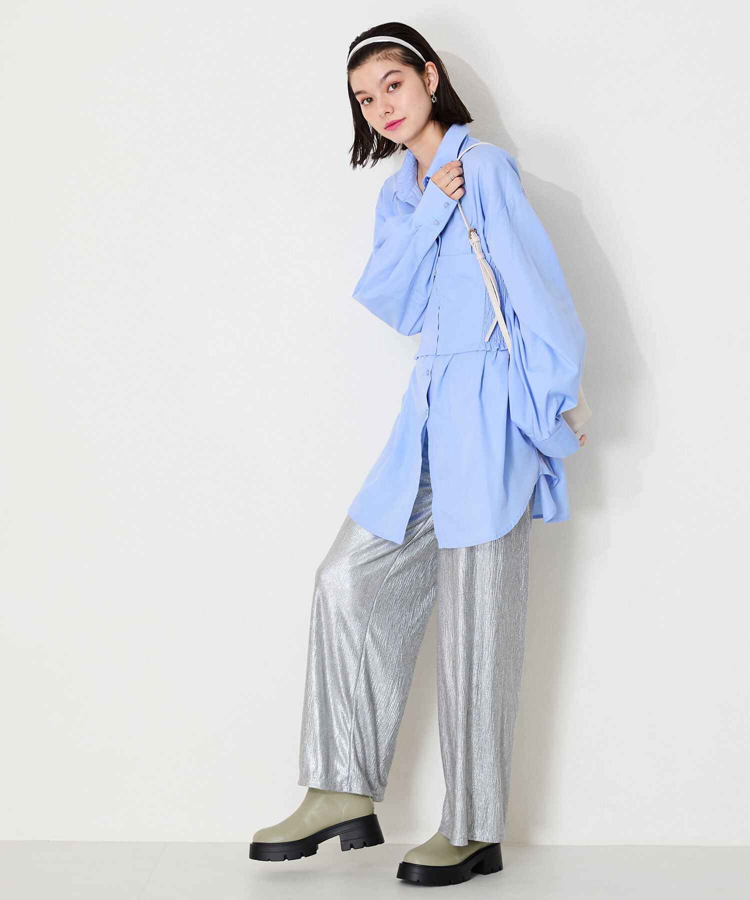 ORiental TRaffic「●2024秋冬新作●ソフトレザー厚底ショートブーツ/41416」|ショートブーツ|