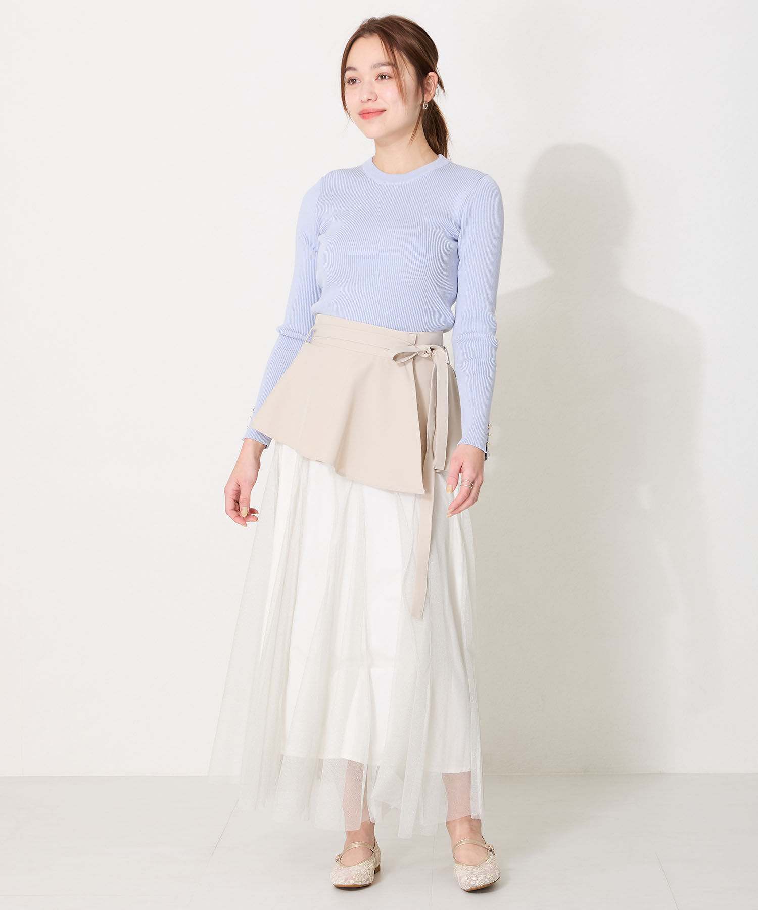 ORiental TRaffic「●2025春夏新作●シアーメリージェーンパンプス/51102 パンプス 人気 トレンド 売れてる」|パンプス|