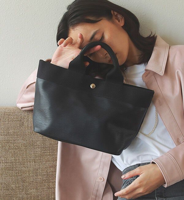 TOPKAPI BREATH「【VERY 10月号掲載】RIPPLE リプル ネオレザー ミニ トートバッグ」|トートバッグ|