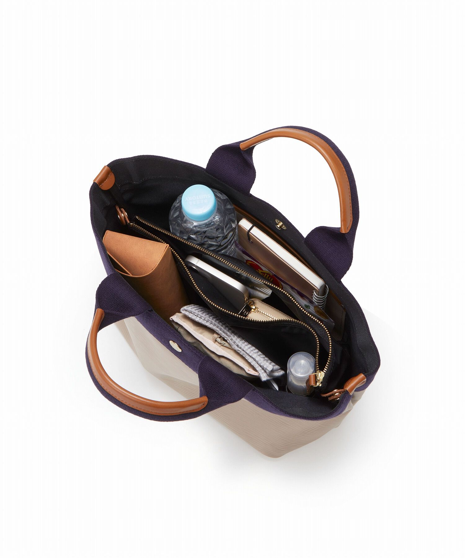 TOPKAPI BREATH「【VERY 10月号掲載】RIPPLE リプル ネオレザー ミニ トートバッグ」|トートバッグ|