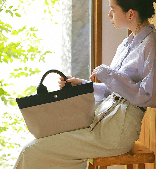 TOPKAPI BREATH「【VERY 10月号掲載】RIPPLE リプル ネオレザー ミニ トートバッグ」|トートバッグ|