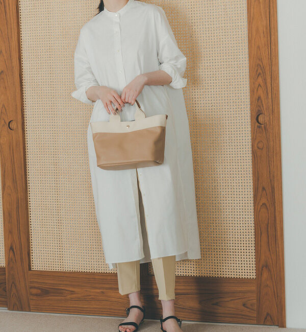 TOPKAPI BREATH「【VERY 10月号掲載】RIPPLE リプル ネオレザー ミニ トートバッグ」|トートバッグ|