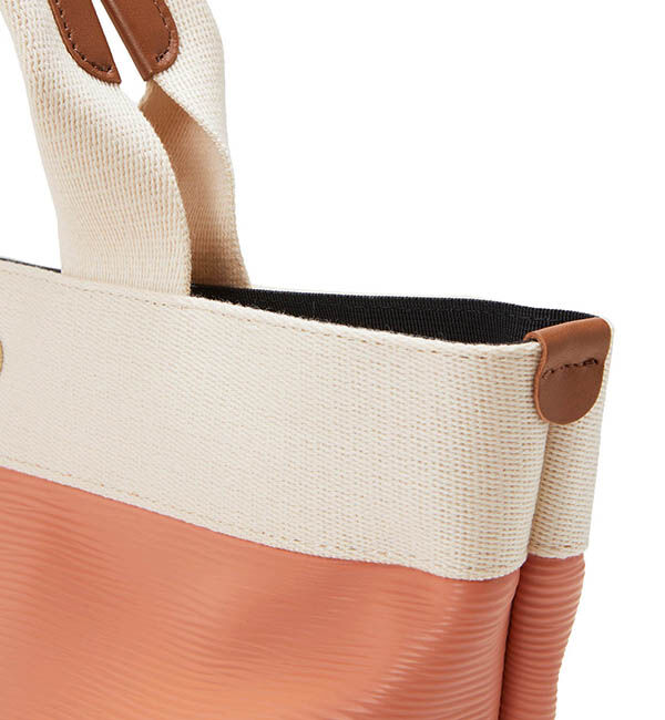 TOPKAPI BREATH「【VERY 10月号掲載】RIPPLE リプル ネオレザー ミニ トートバッグ」|トートバッグ|