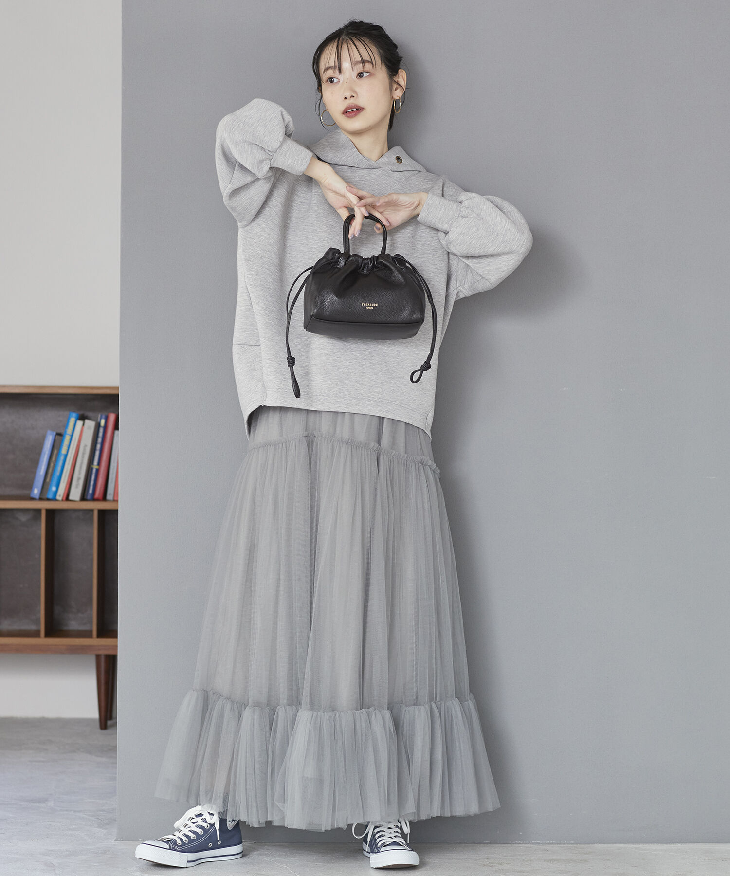 TOPKAPI TREASURE「【TREASURE TOPKAPI】シュリンクレザー 2WAY 巾着 ショルダーバッグ 」|ショルダー・メッセンジャー|