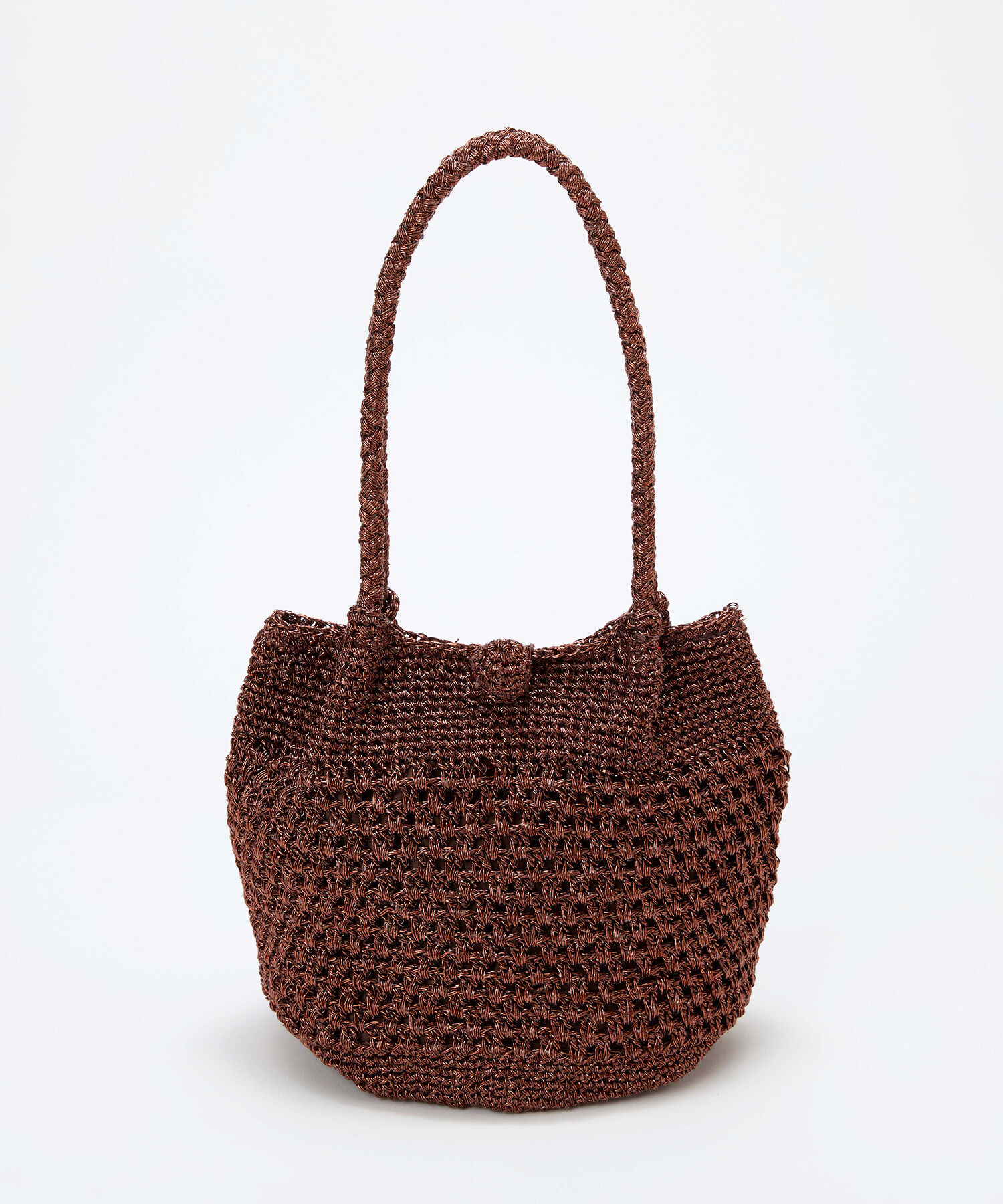 TOPKAPI TREASURE「【TREASURE TOPKAPI】メタリック ラウンド トートバッグ」|ショルダー・メッセンジャー|