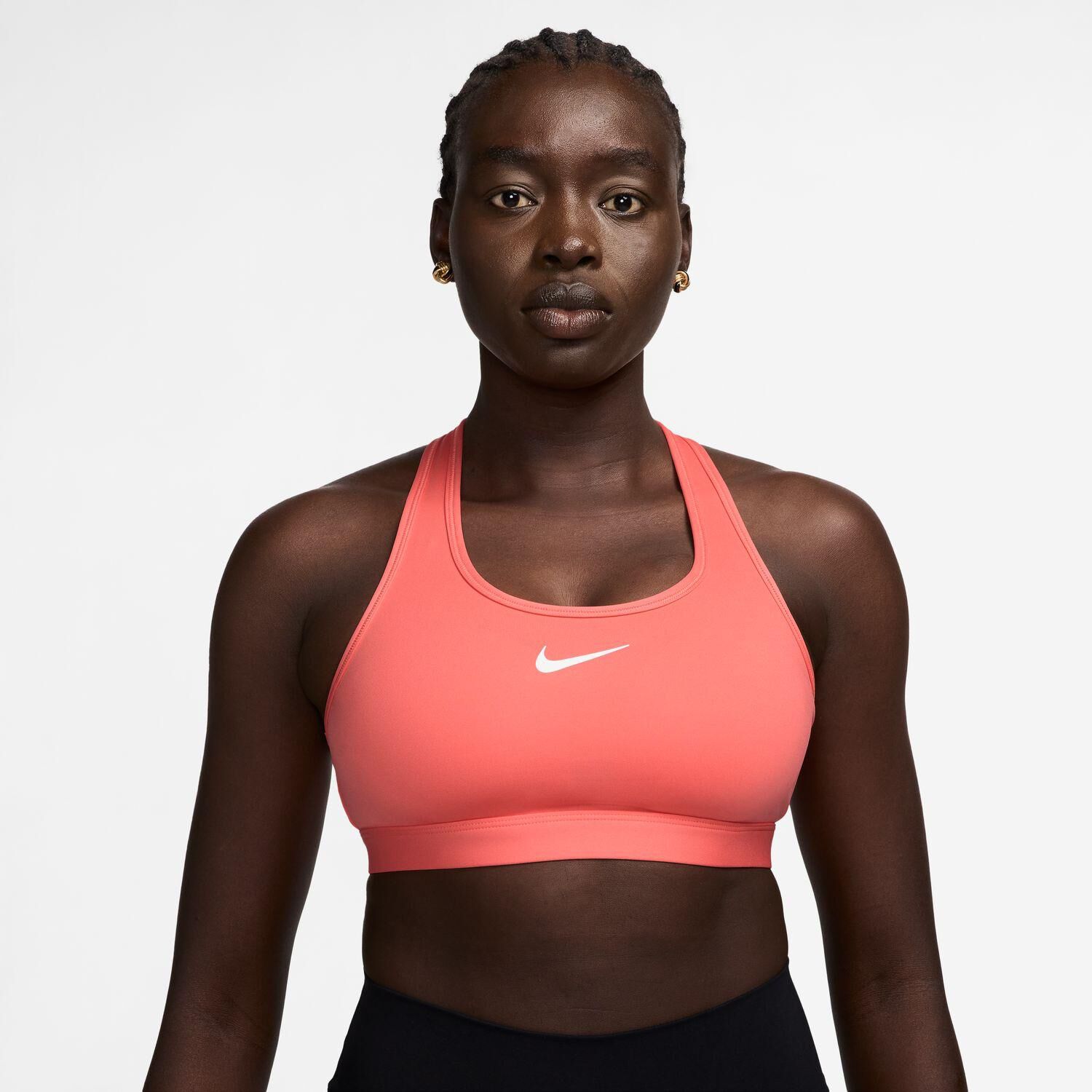 NIKE「【NIKE ｳｪｱ】W SWSH MED SPT BRA」|サンダル|ピンク