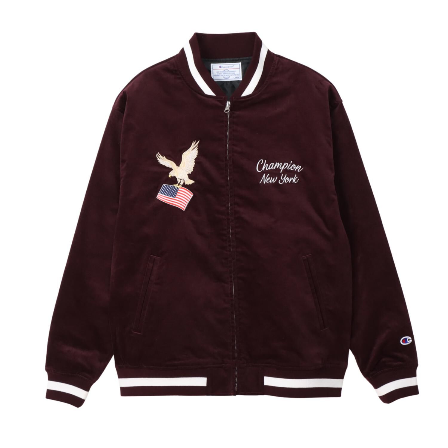 CHAMPION「【Champion】M ZIP JACKET」|ポロシャツ|レッド