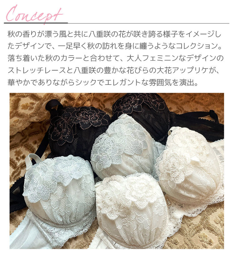 intesucre「アンテシュクレ narue&times;intesucre バストアップブラ B-F/60-75 IBT375」|インナー|