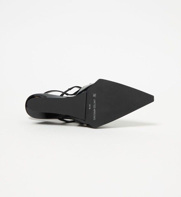 ODETTE E ODILE「＜SY＞ ポインテッドベルトウェッジバックベルト パンプス60●&uarr;」|パンプス|