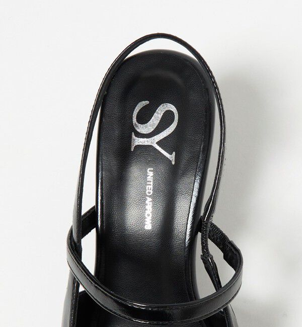 ODETTE E ODILE「＜SY＞ ポインテッドベルトウェッジバックベルト パンプス60●&uarr;」|パンプス|