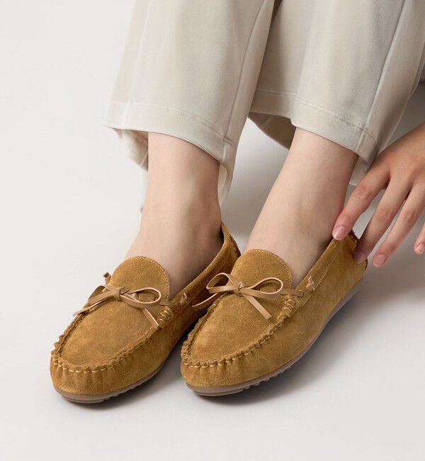 ODETTE E ODILE「ハンドソーンモカ フラット15&uarr;」|モカシン|