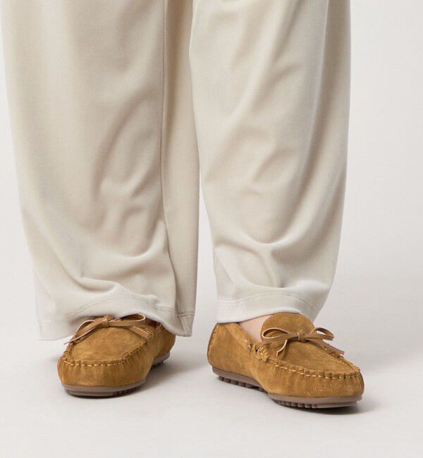 ODETTE E ODILE「ハンドソーンモカ フラット15&uarr;」|モカシン|